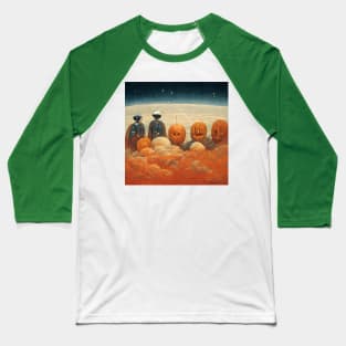 astronauts celebrate halloween on mars Baseball T-Shirt